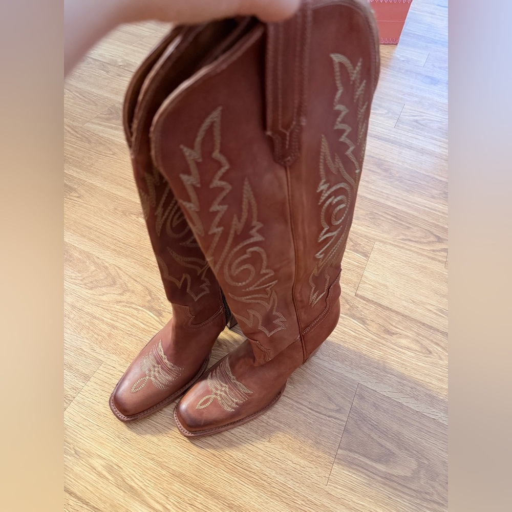 All leather Freebird Tall Boot